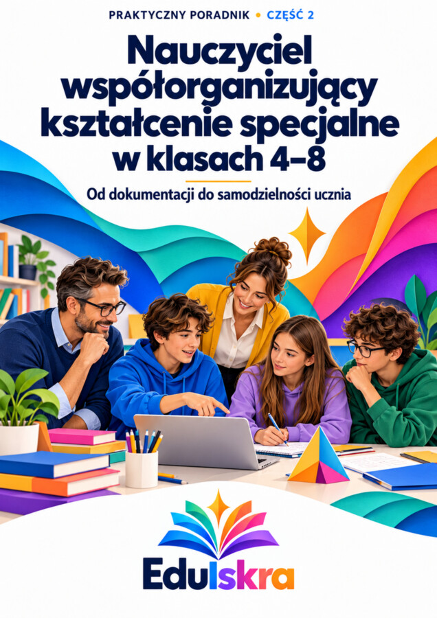 Nauczyciel współorganizujący kształcenie specjalne w klasach 4-8. Od dokumentacji do samodzielności ucznia.