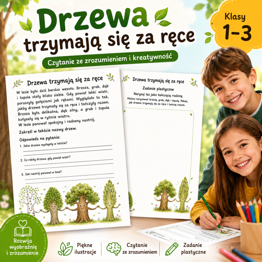 Drzewa trzymają się za ręce