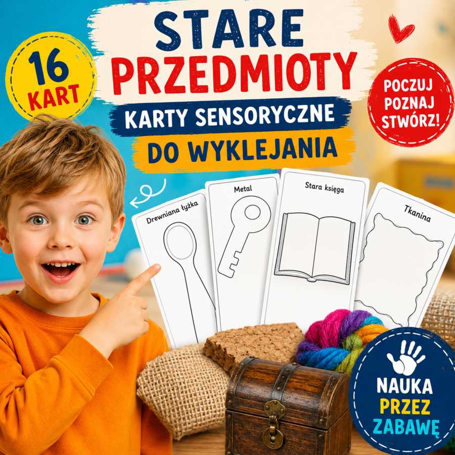 Ślady przeszłości — sensoryczne plansze dotykowe