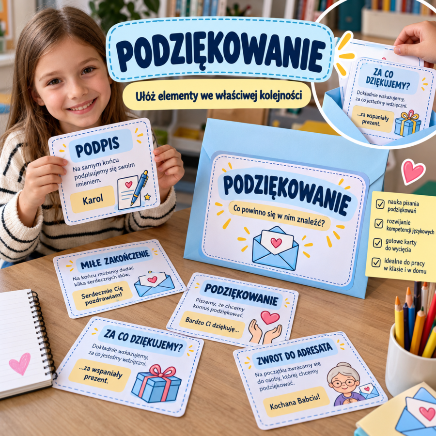 Duża koperta „Podziękowanie”