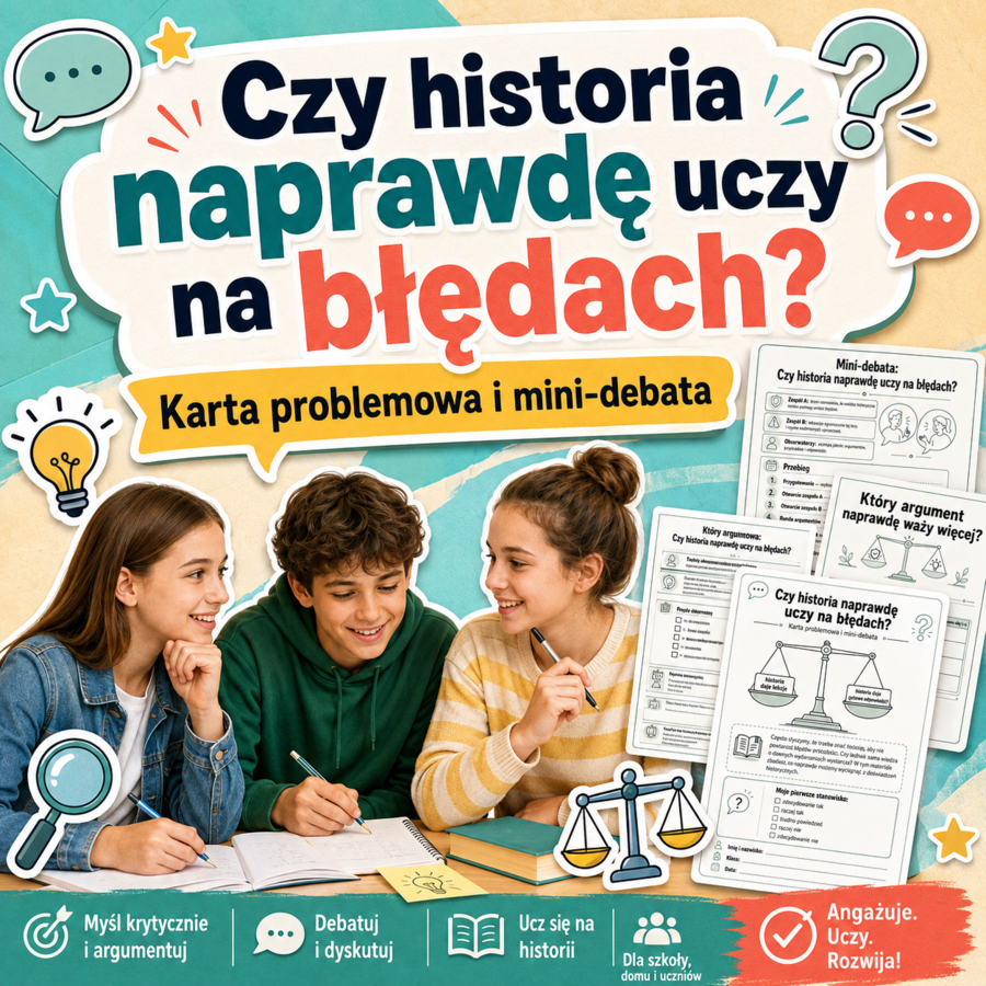 Czy historia naprawdę uczy na błędach? — karta problemowa i mini-debata