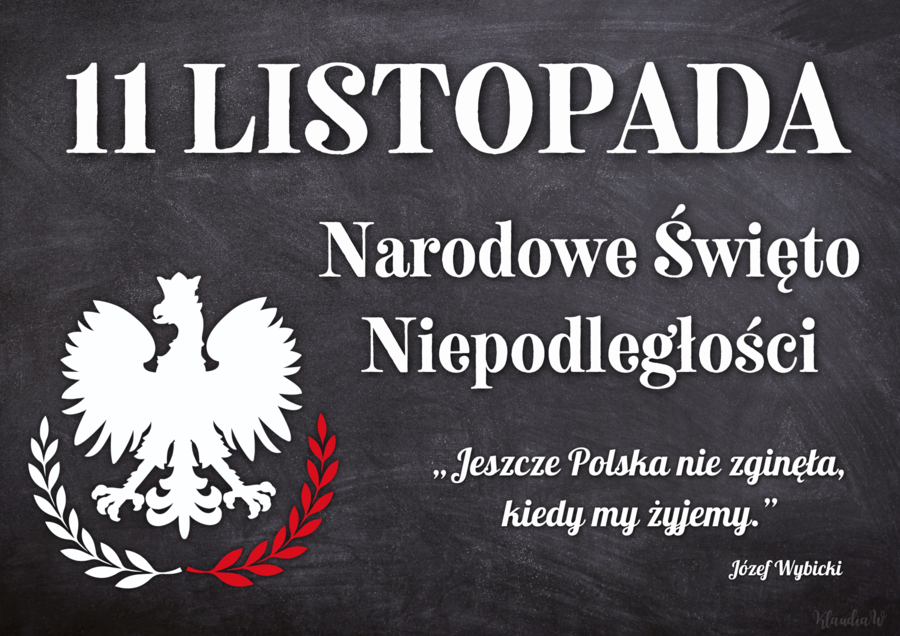 Dekoracja na 11 listopada - Narodowe Święto Niepodległości