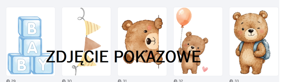 Napis "Pasowanie na przedszkolaka" + dekoracje - grupa  Misie