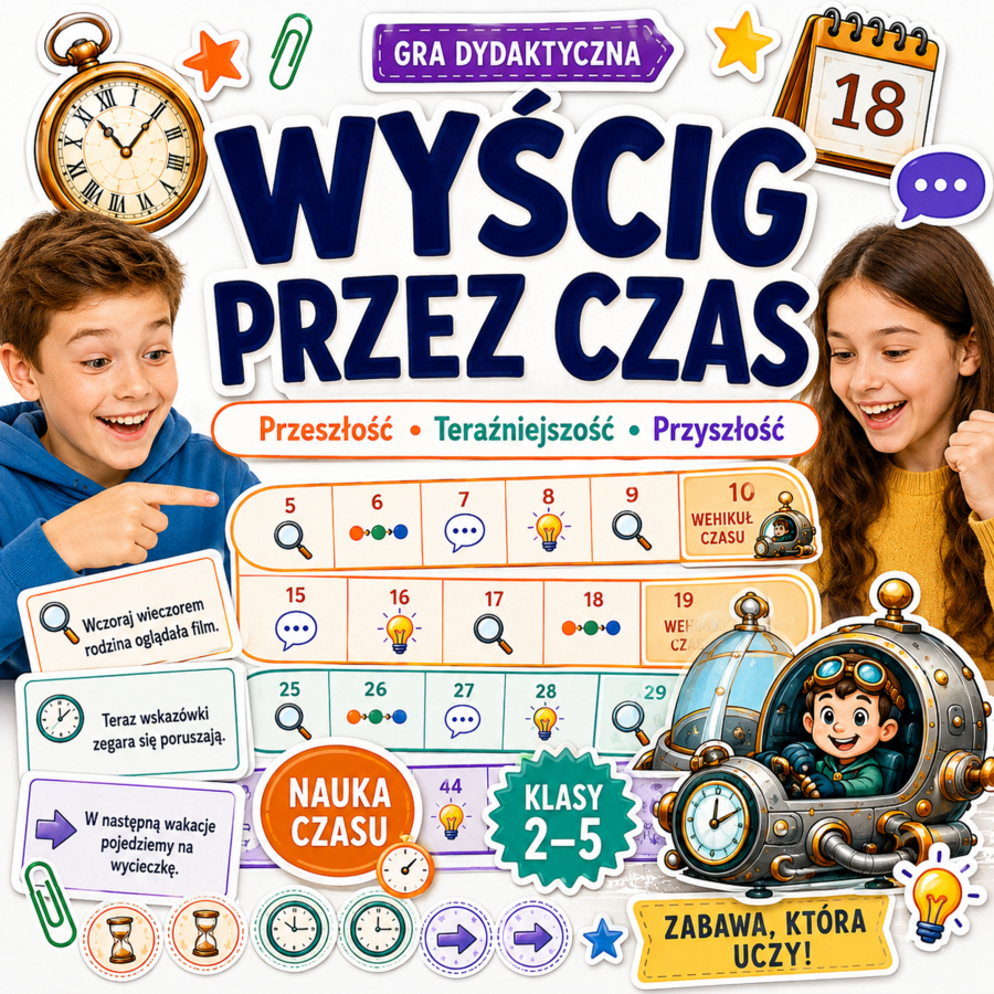 Wyścig przez czas — gra: Przeszłość, Teraźniejszość, Przyszłość