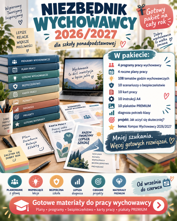 NIEZBĘDNIK WYCHOWAWCY 2026/2027