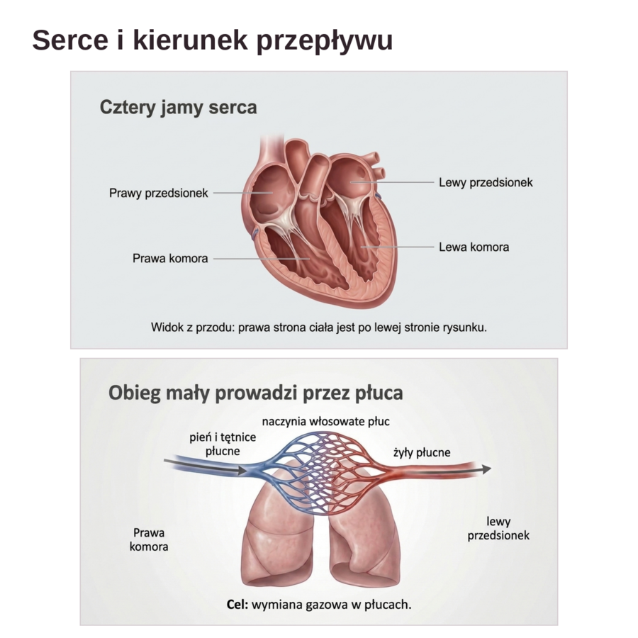 Trasa krwi - serce i dwa obiegi | biologia klasa 7