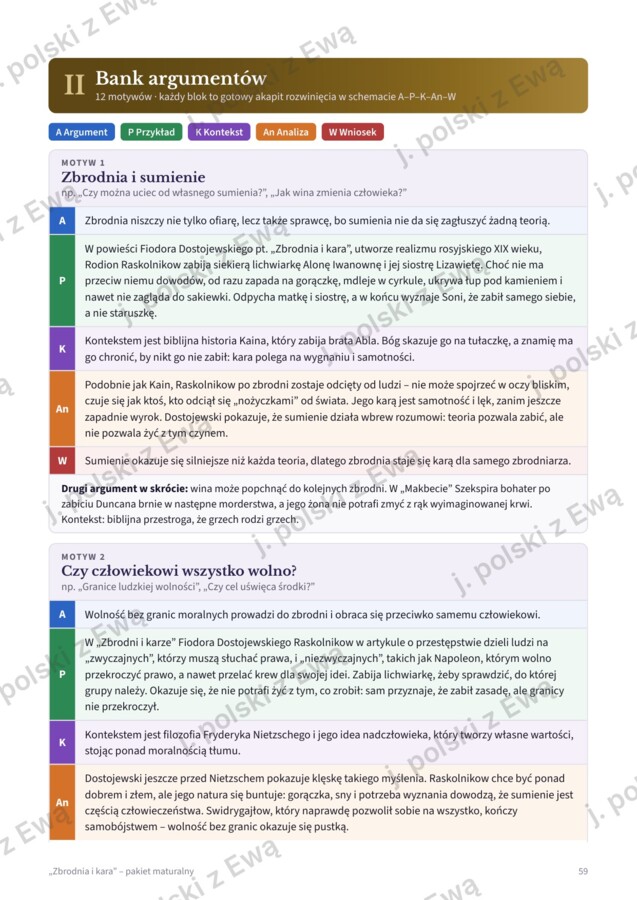 Zbrodnia i kara - kompletne kompendium wiedzy na maturę