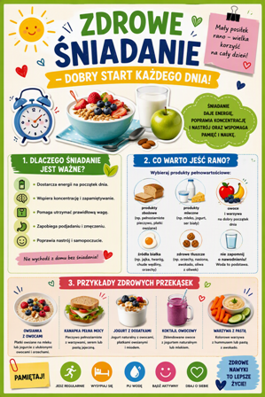 Zdrowe śniadanie - Dobry start każdego dnia
