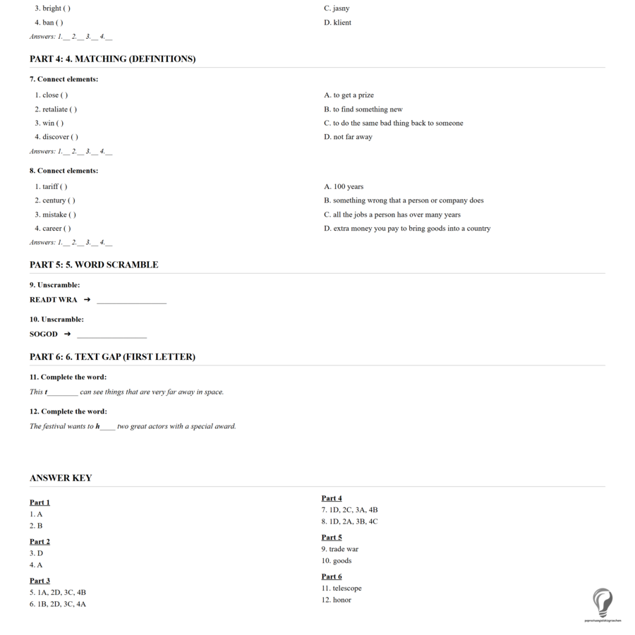 Generator testów, THE 3-LEVEL PRESS Issue #03