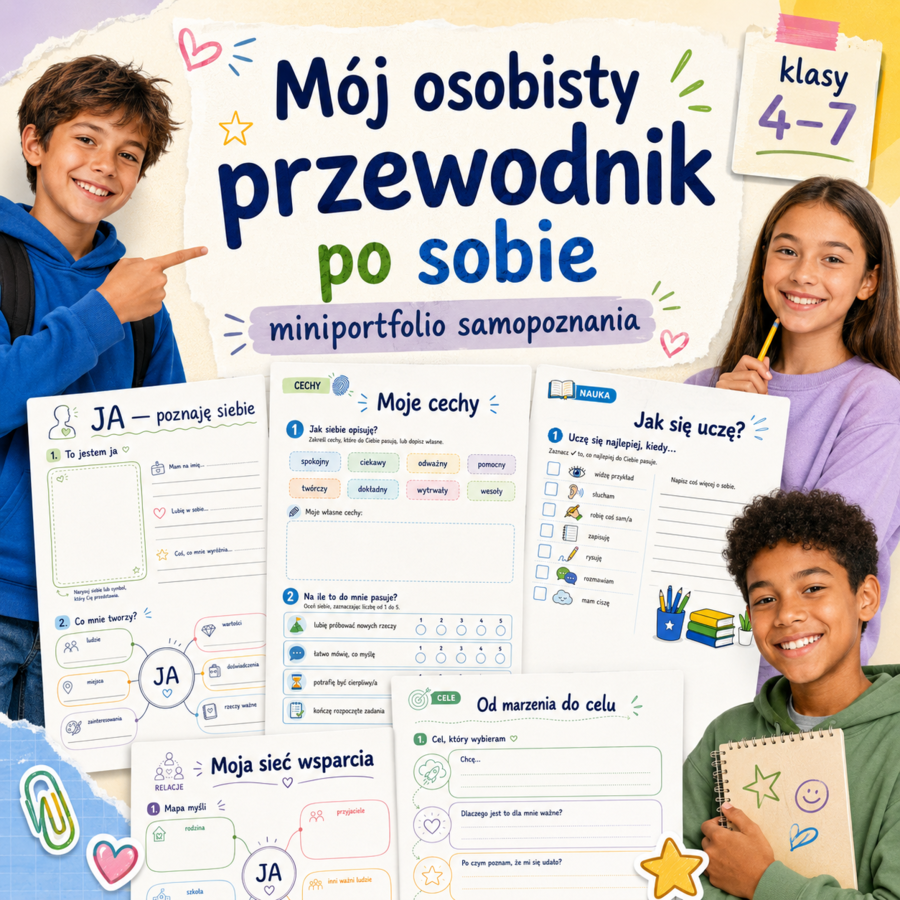 Mój osobisty przewodnik po sobie — miniportfolio samopoznania