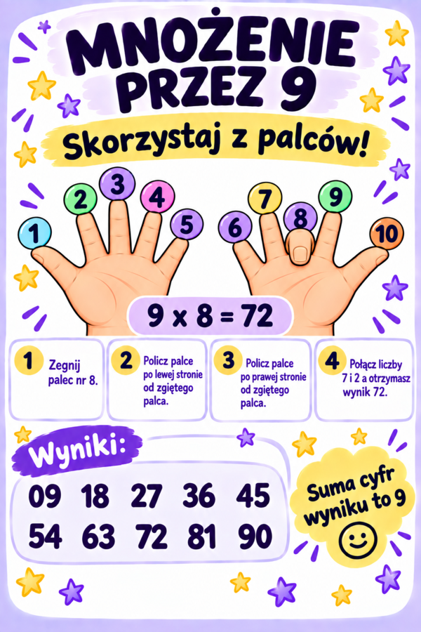 Gazetka szkolna - mnożenie