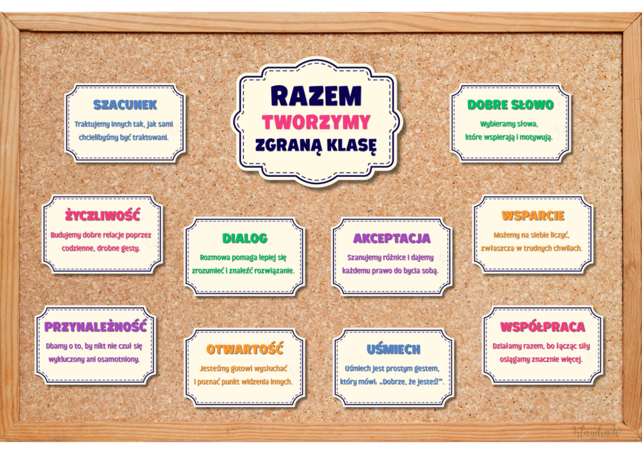 RAZEM TWORZYMY ZGRANĄ KLASĘ - GAZETKA