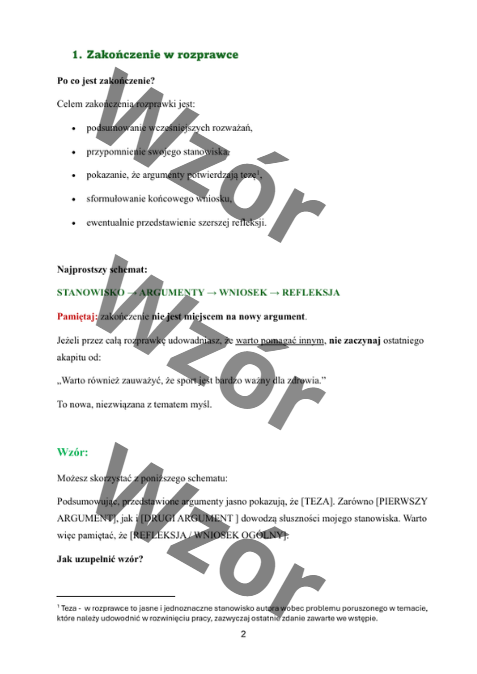 Jak napisać podsumowanie?