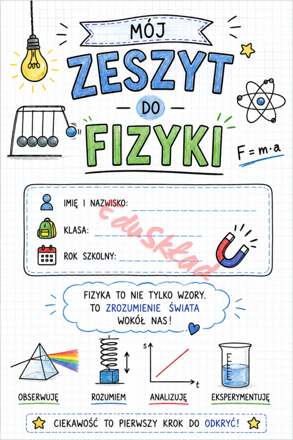 ⚡ Zadbaj o zeszyt – Fizyka