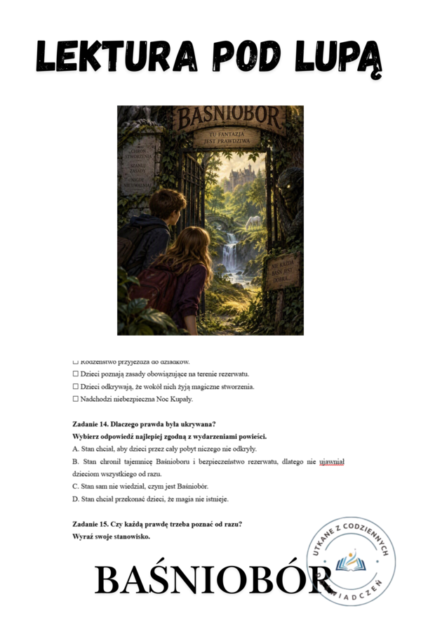 LEKTURA POD LUPĄ:  BRANDON MULL „BAŚNIOBÓR”