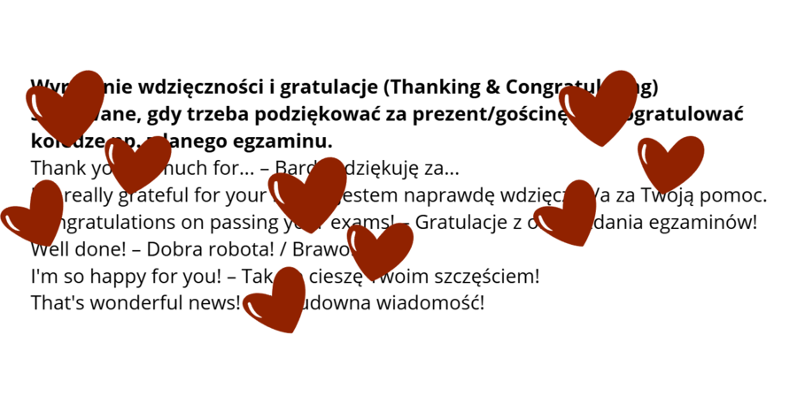 Przykładowe e-maile z języka angielskiego do E8