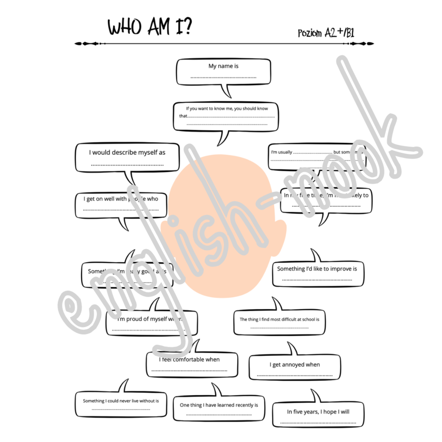 Who am I? - karta pracy A2/B1