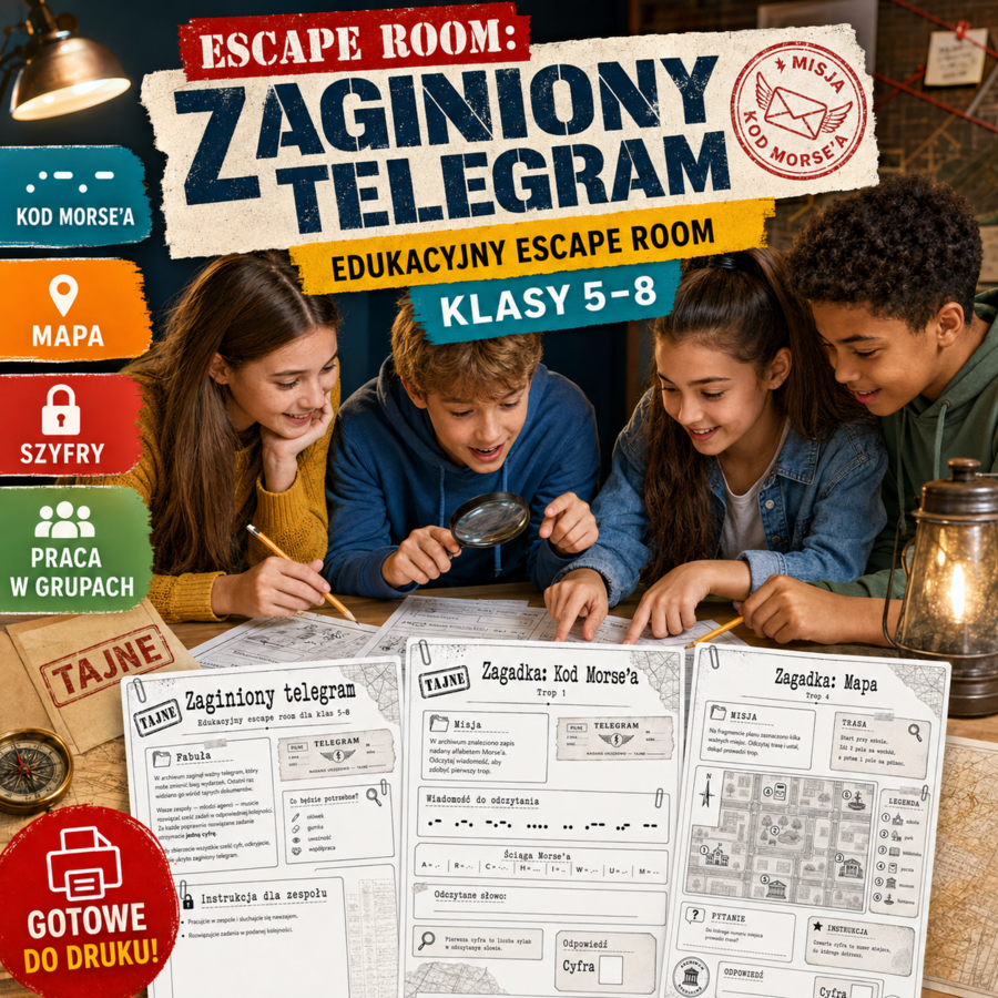 Escape room: Zaginiony telegram