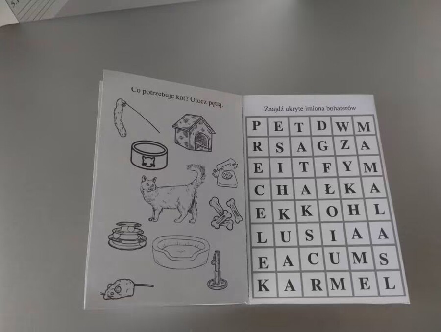 Lapbook + miniksiążeczka ,,Cukierku, ty łobuzie "