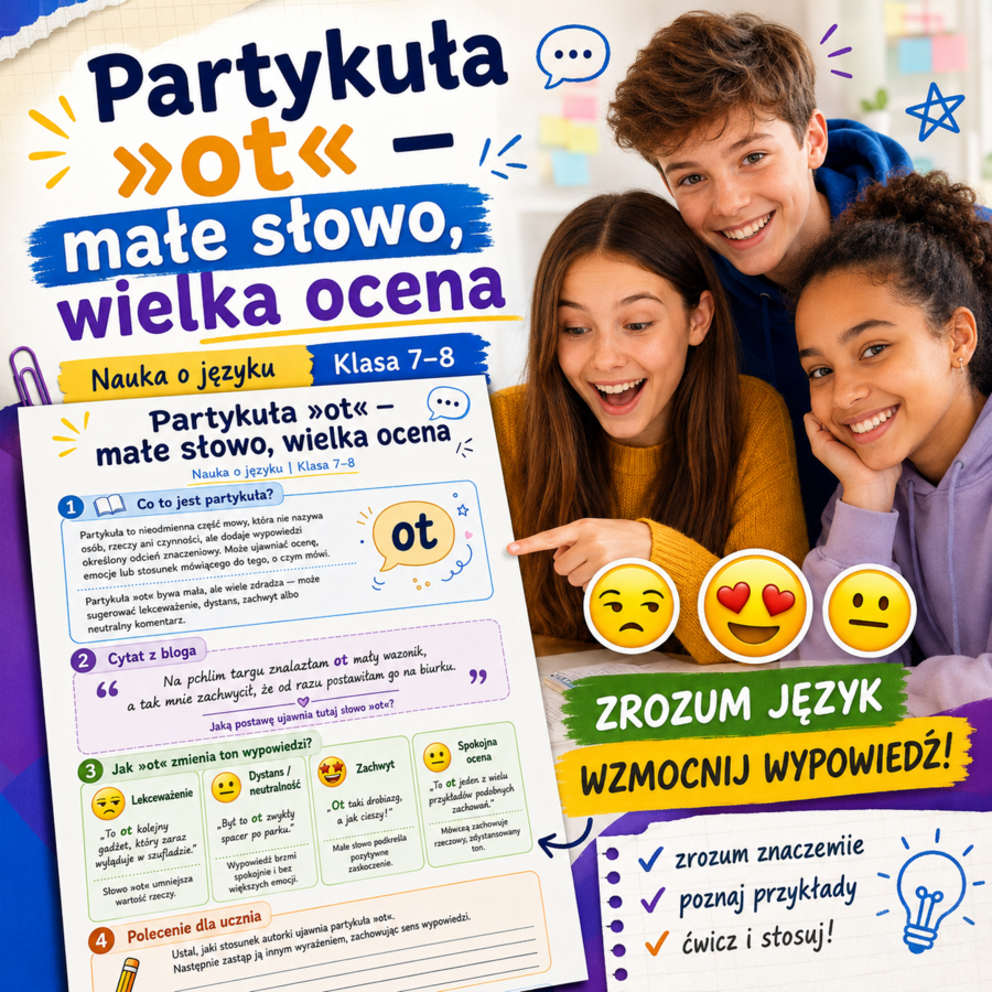 Partykuła »ot« — małe słowo, wielka ocena
