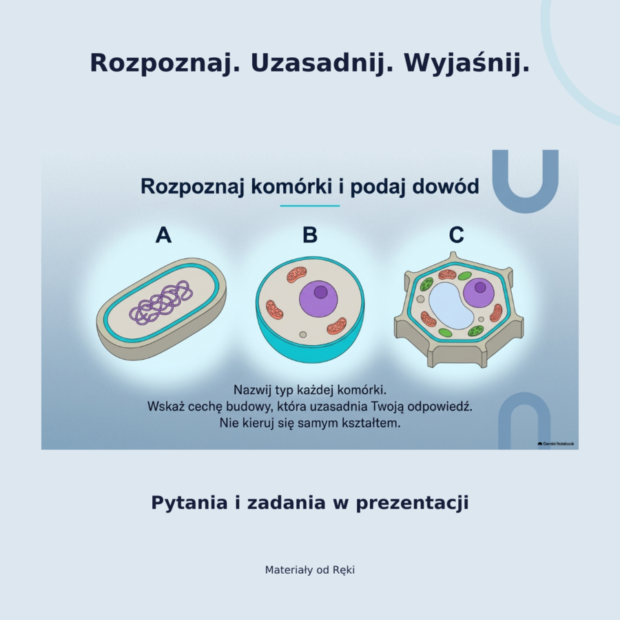 Komórki od środka: budowa i porównanie komórek | biologia klasa 5