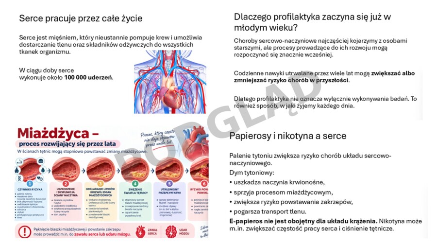 Profilaktyka kardiologiczna – jak dbać o serce przez całe życie| edukacja zdrowotna | prezentacja