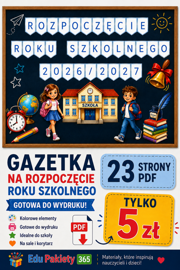 Gazetka – Rozpoczęcie Roku Szkolnego 2026/2027