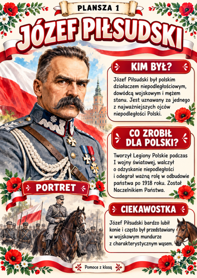 DEKORACJA XXL „NIEPODLEGŁA” - 11 listopada
