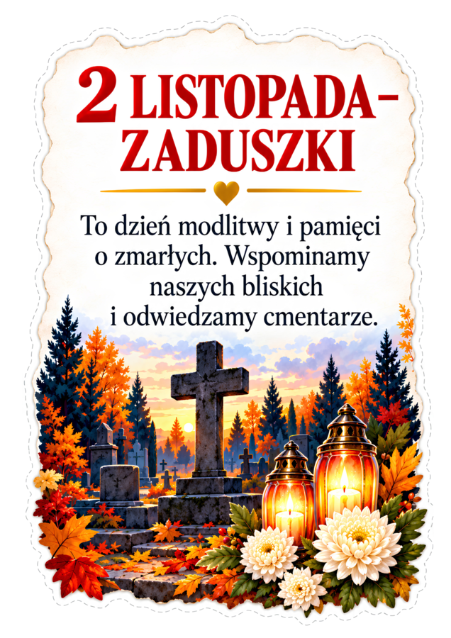 ŚWIATEŁKO PAMIĘCI  1.  listopada i Zaduszki – gazetka szkolna XXL | 40 stron PDF