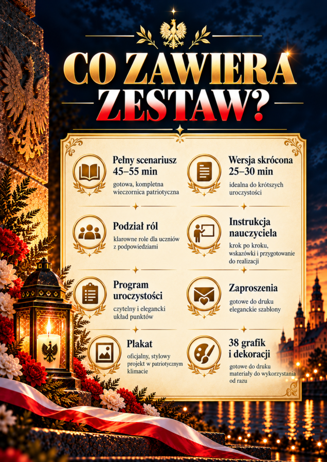 „Wieczornica Patriotyczna - Światło dla Niepodległej”