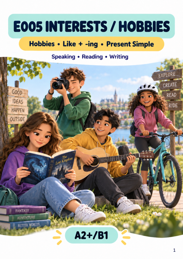 E005 Człowiek - Interests / Hobbies