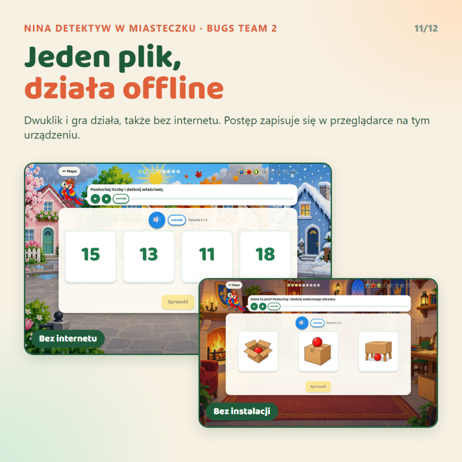 Gra interaktywna Bugs Team 2, Starter Unit - Goodbye