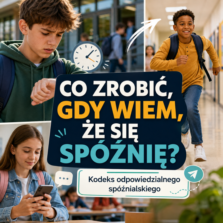 Co zrobić, gdy wiem, że się spóźnię?