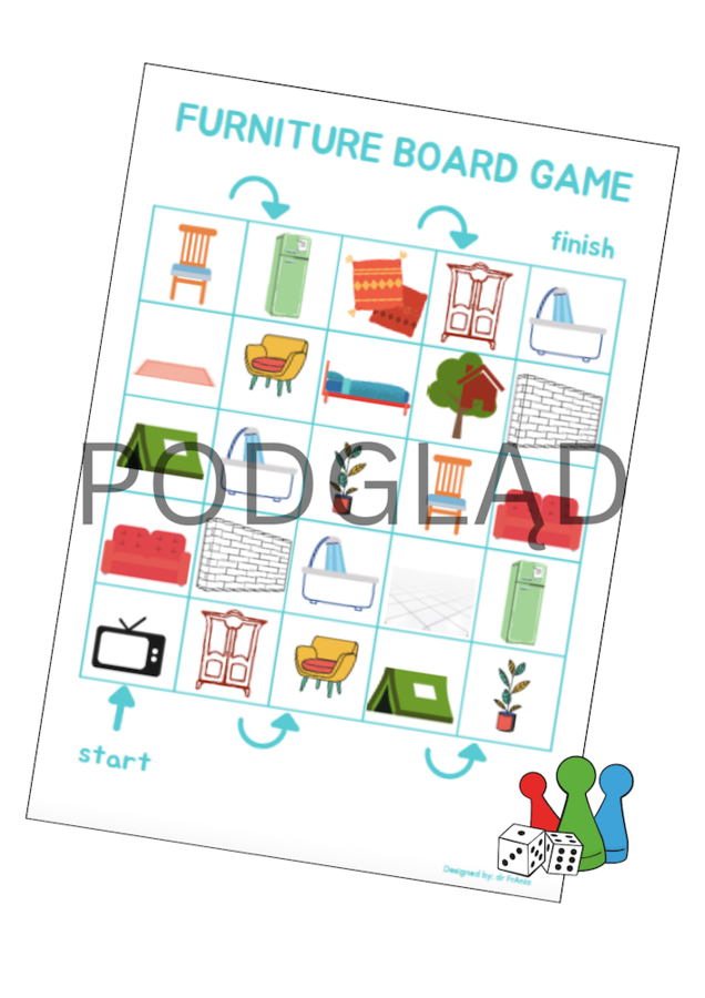 Furniture board game
