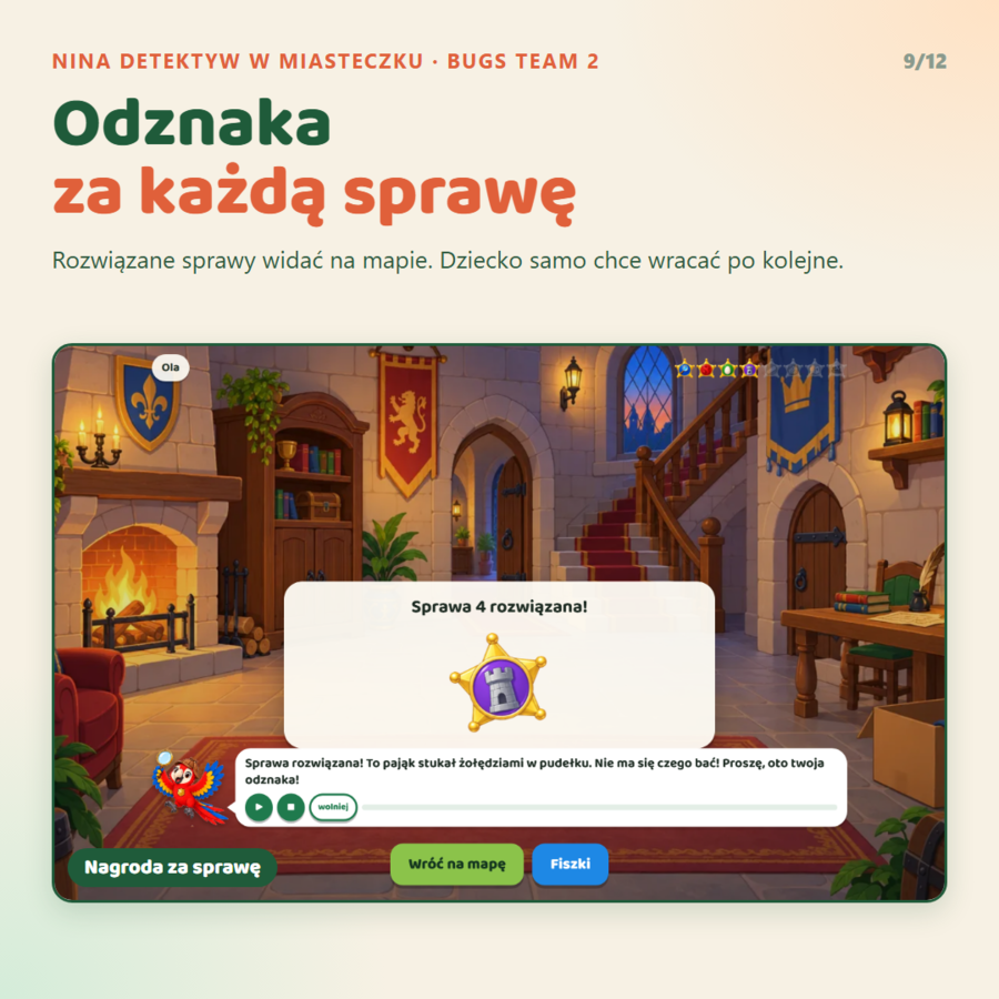 Gra interaktywna Bugs Team 2, Starter Unit - Goodbye