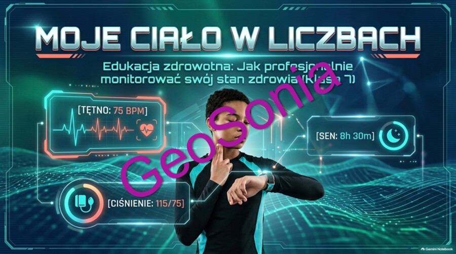„Moje Ciało w Liczbach: Jak profesjonalnie monitorować swój stan zdrowia” – Multimedialna Prezentacja Diagnostyczna (Edukacja Zdrowotna / Biologia, Klasa 7)