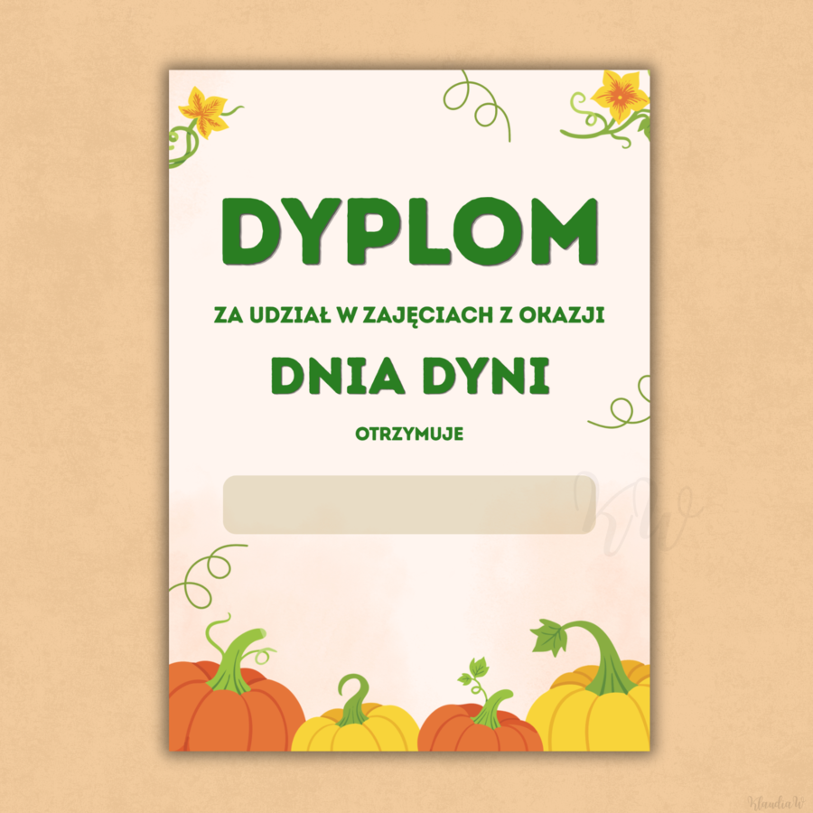 DZIEŃ DYNI - ZESTAW