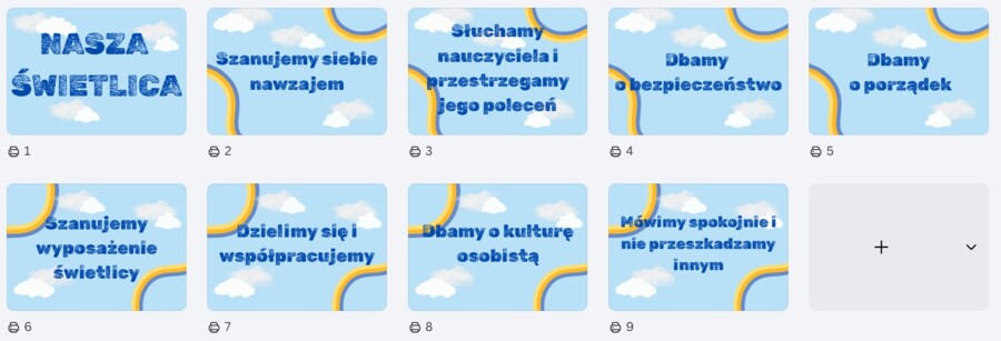Gazetka na nowy rok szkolny- ŚWIETLICA- zasady świetlicowe