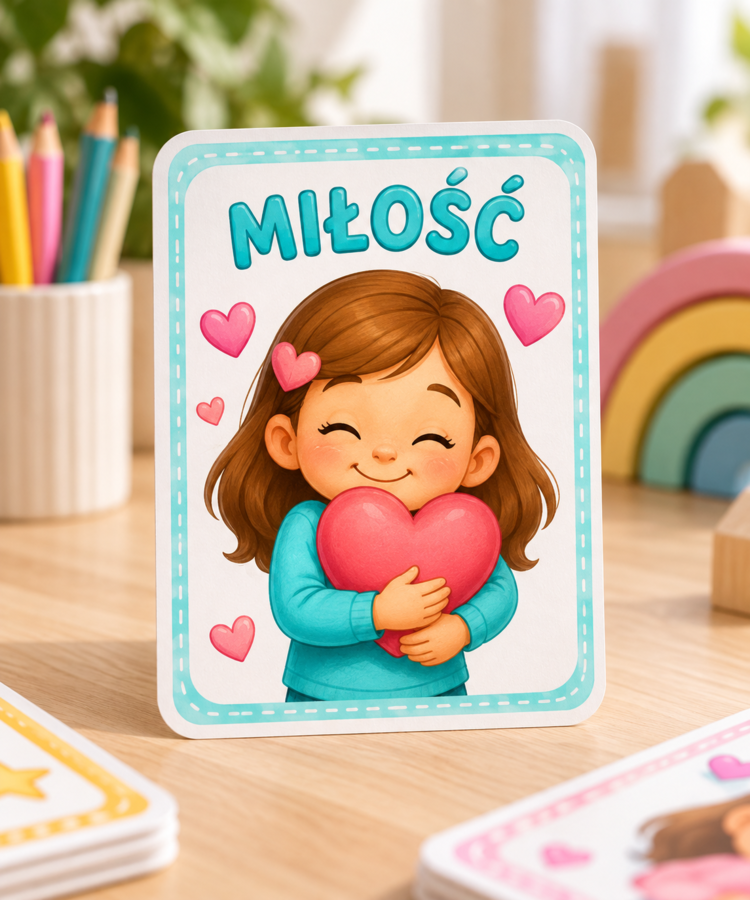 Emocje - karty pokazowe