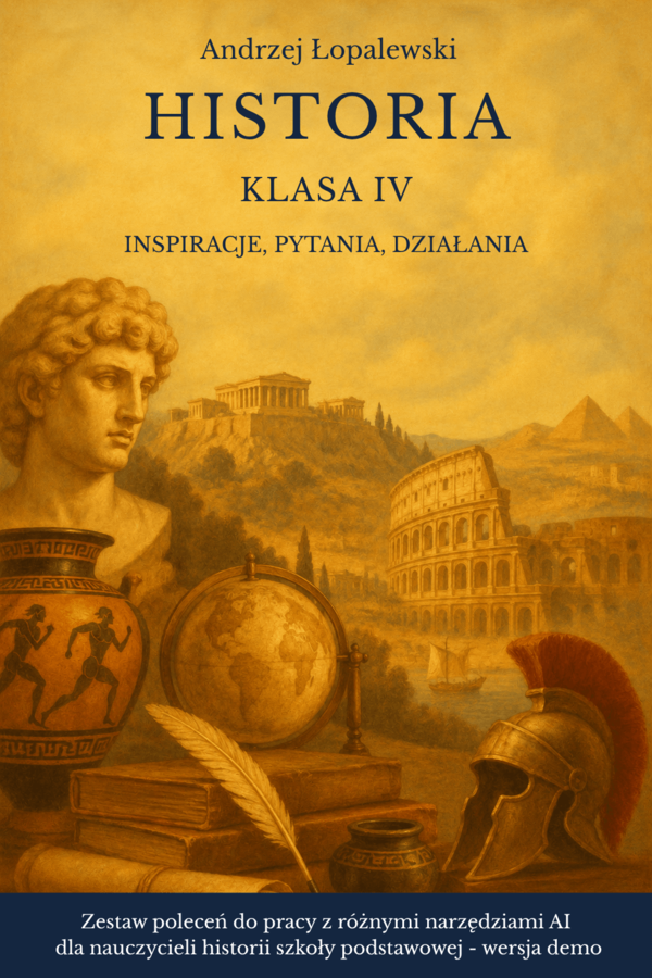 Historia – klasa IV. Inspiracje, pytania, działania. Zestaw poleceń do pracy z AI dla nauczycieli historii szkoły podstawowej_wersja demo