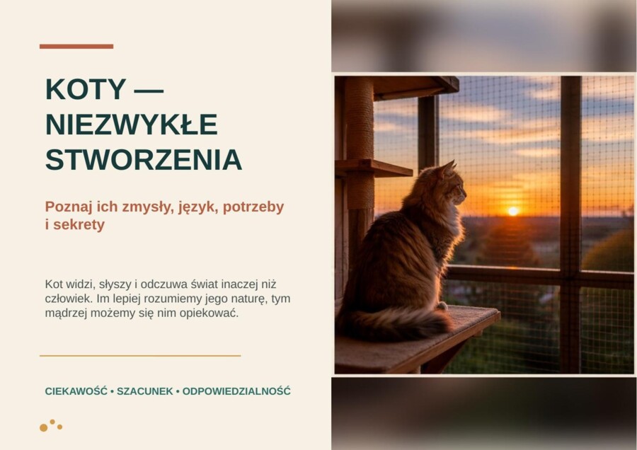 Koty - niezwykłe stworzenia