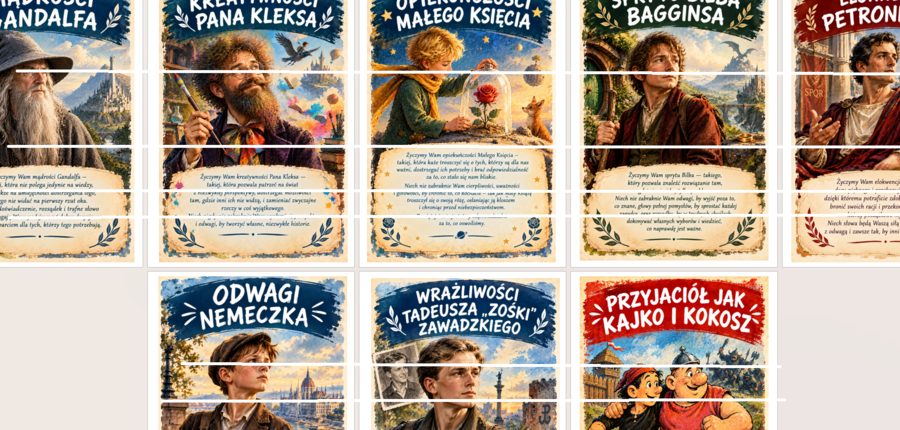 Dzień Chłopaka - gazetka polonistyczna