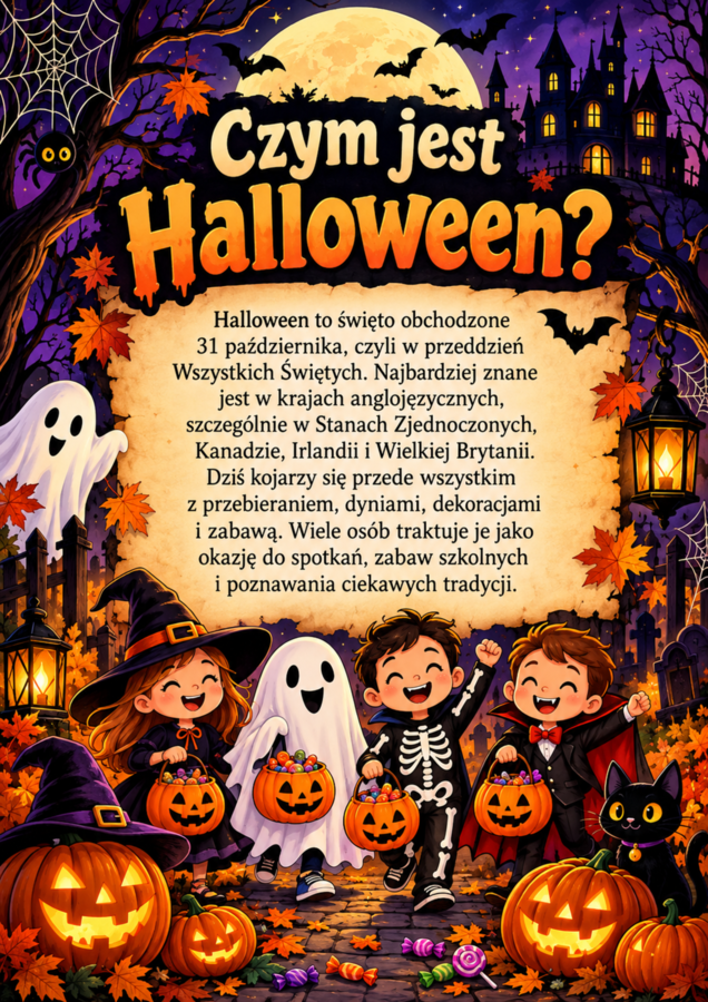 Gazetka „HALLOWEEN – 31 PAŹDZIERNIKA”