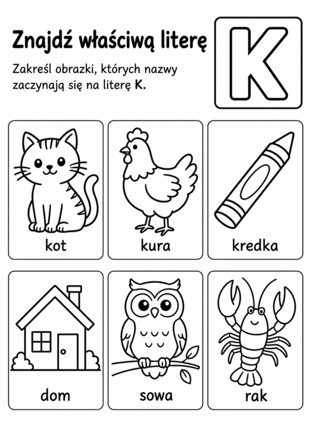 20 kart pracy dla klas 1–3 – Uczę się i bawię!