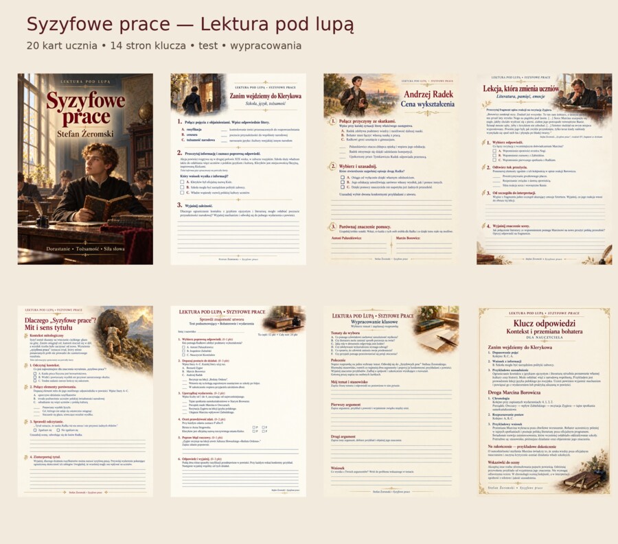 SYZYFOWE PRACE — Karty pracy