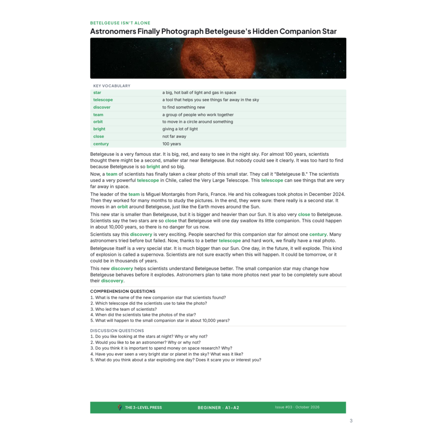 DARMOWY E-BOOK: THE 3-LEVEL PRESS, Issue #03