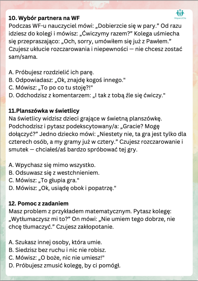 Dołączanie do zabawy
