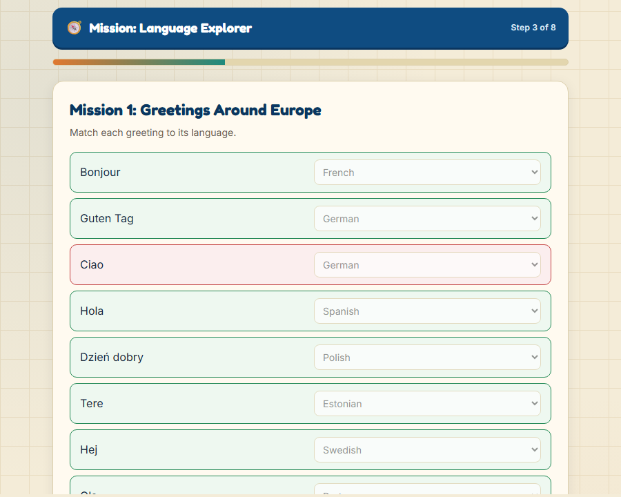 Mission: Language Explorer, na Europejski Dzień Języków