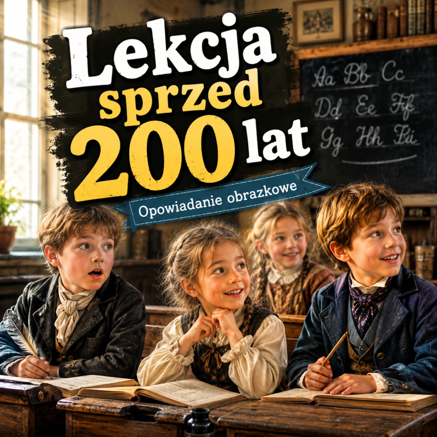 Lekcja sprzed 200 lat — opowiadanie obrazkowe
