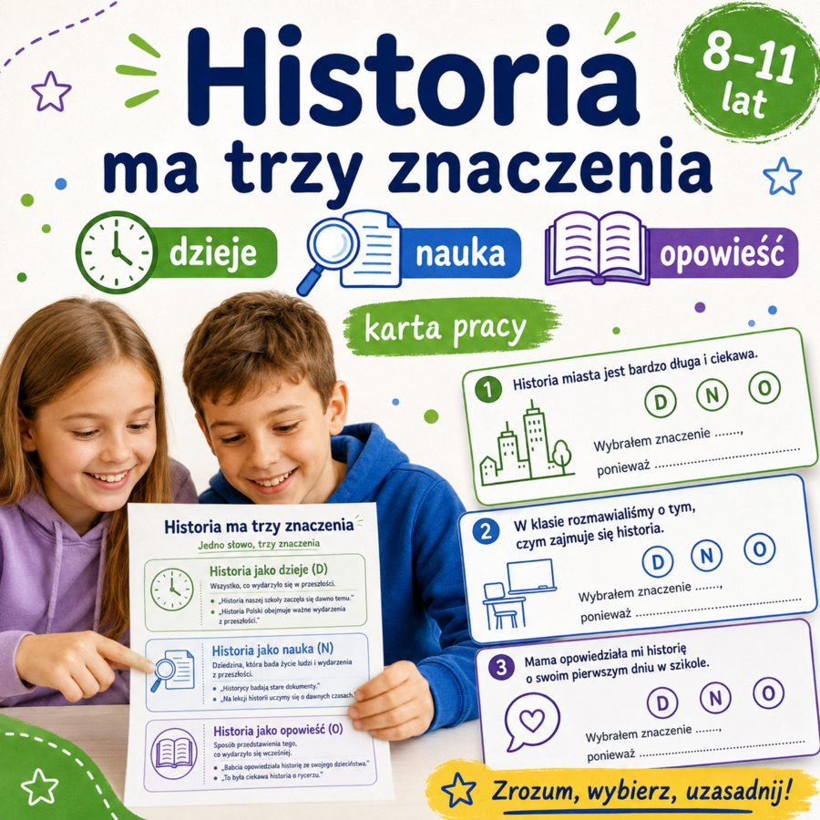 Historia ma trzy znaczenia